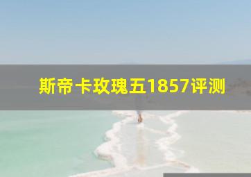 斯帝卡玫瑰五1857评测