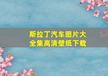 斯拉丁汽车图片大全集高清壁纸下载