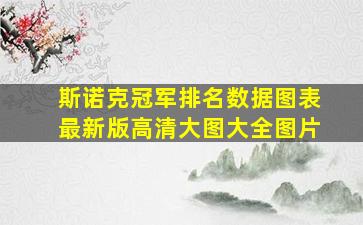 斯诺克冠军排名数据图表最新版高清大图大全图片