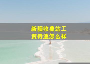 新疆收费站工资待遇怎么样