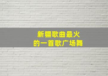 新疆歌曲最火的一首歌广场舞