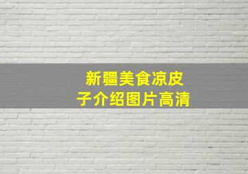 新疆美食凉皮子介绍图片高清