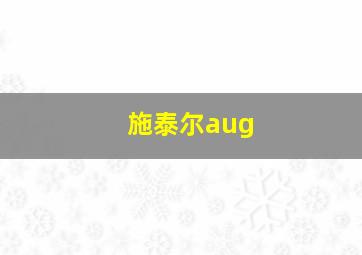 施泰尔aug