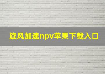 旋风加速npv苹果下载入口