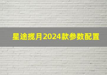 星途揽月2024款参数配置