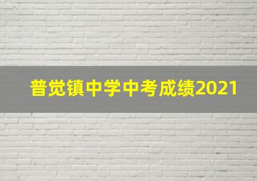 普觉镇中学中考成绩2021