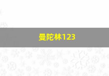 曼陀林123