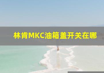 林肯MKC油箱盖开关在哪