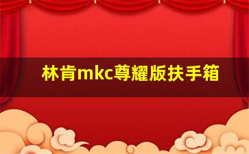 林肯mkc尊耀版扶手箱