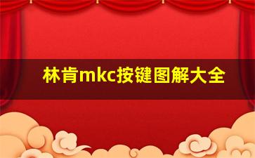 林肯mkc按键图解大全