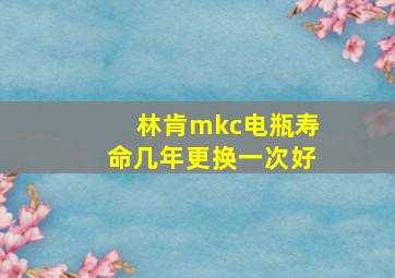 林肯mkc电瓶寿命几年更换一次好