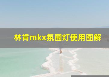 林肯mkx氛围灯使用图解