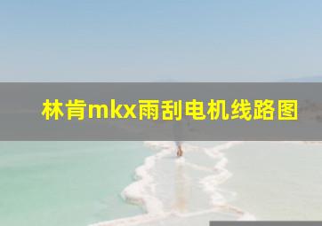 林肯mkx雨刮电机线路图