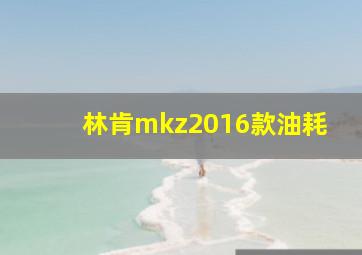 林肯mkz2016款油耗