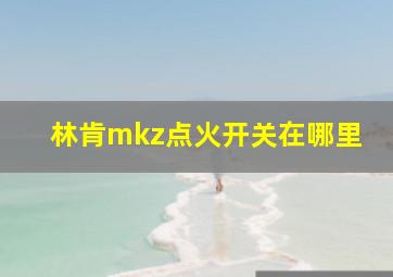 林肯mkz点火开关在哪里