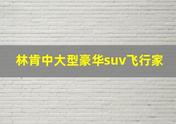 林肯中大型豪华suv飞行家