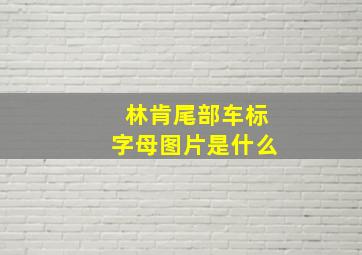 林肯尾部车标字母图片是什么