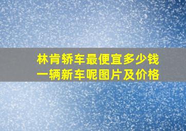 林肯轿车最便宜多少钱一辆新车呢图片及价格