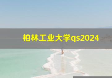 柏林工业大学qs2024