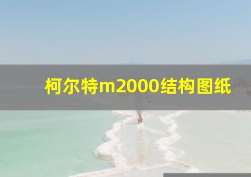 柯尔特m2000结构图纸