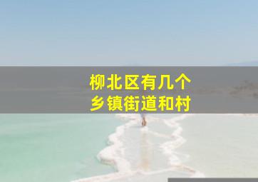 柳北区有几个乡镇街道和村