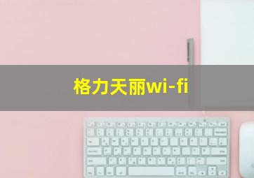 格力天丽wi-fi