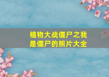 植物大战僵尸之我是僵尸的照片大全