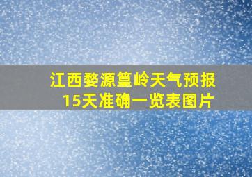 江西婺源篁岭天气预报15天准确一览表图片