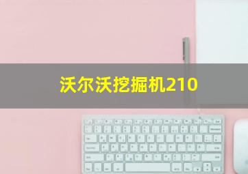 沃尔沃挖掘机210