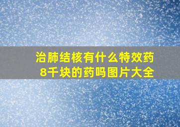 治肺结核有什么特效药8千块的药吗图片大全