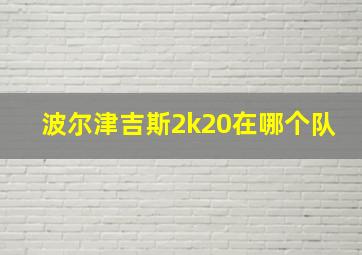 波尔津吉斯2k20在哪个队