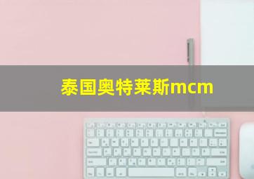 泰国奥特莱斯mcm