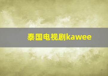 泰国电视剧kawee