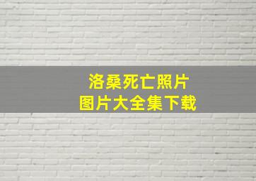 洛桑死亡照片图片大全集下载