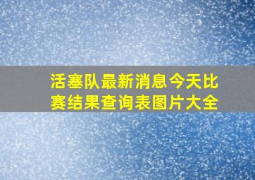 活塞队最新消息今天比赛结果查询表图片大全