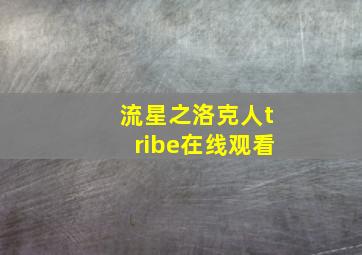 流星之洛克人tribe在线观看