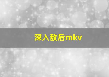 深入敌后mkv