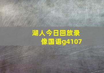 湖人今日回放录像国语g4107