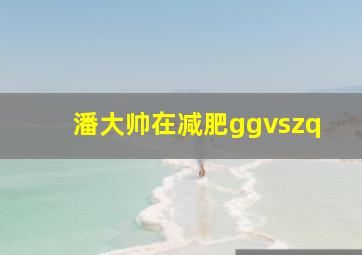 潘大帅在减肥ggvszq