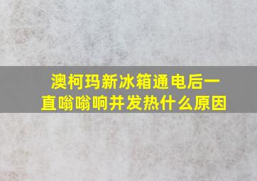 澳柯玛新冰箱通电后一直嗡嗡响并发热什么原因