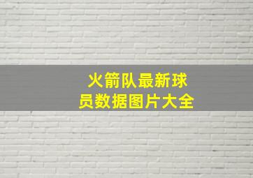 火箭队最新球员数据图片大全