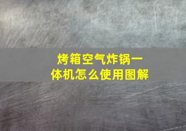 烤箱空气炸锅一体机怎么使用图解