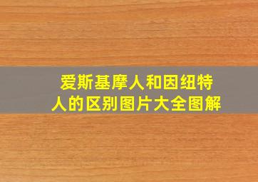 爱斯基摩人和因纽特人的区别图片大全图解