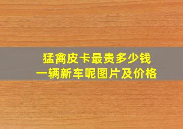 猛禽皮卡最贵多少钱一辆新车呢图片及价格