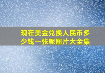 现在美金兑换人民币多少钱一张呢图片大全集