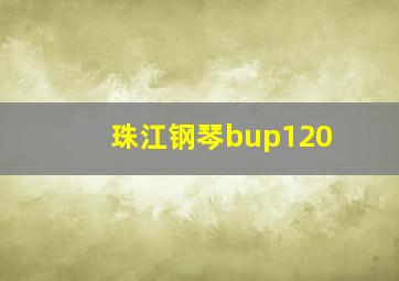 珠江钢琴bup120