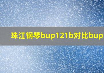 珠江钢琴bup121b对比bup123H