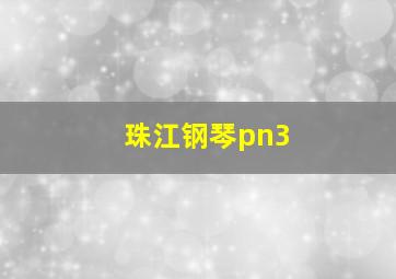 珠江钢琴pn3