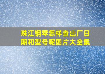 珠江钢琴怎样查出厂日期和型号呢图片大全集