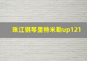 珠江钢琴里特米勒up121